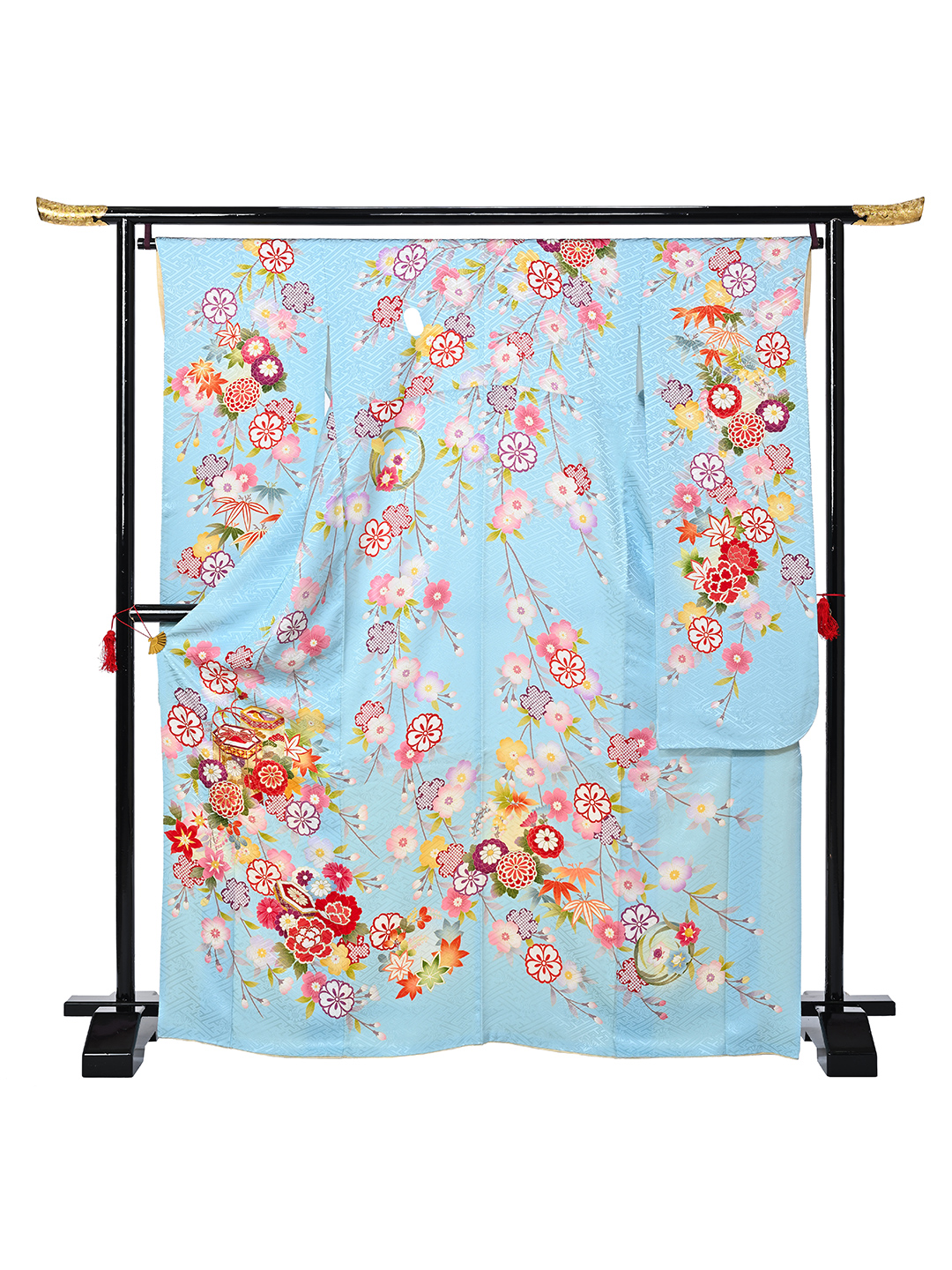 【M-68】 水色枝垂れ桜