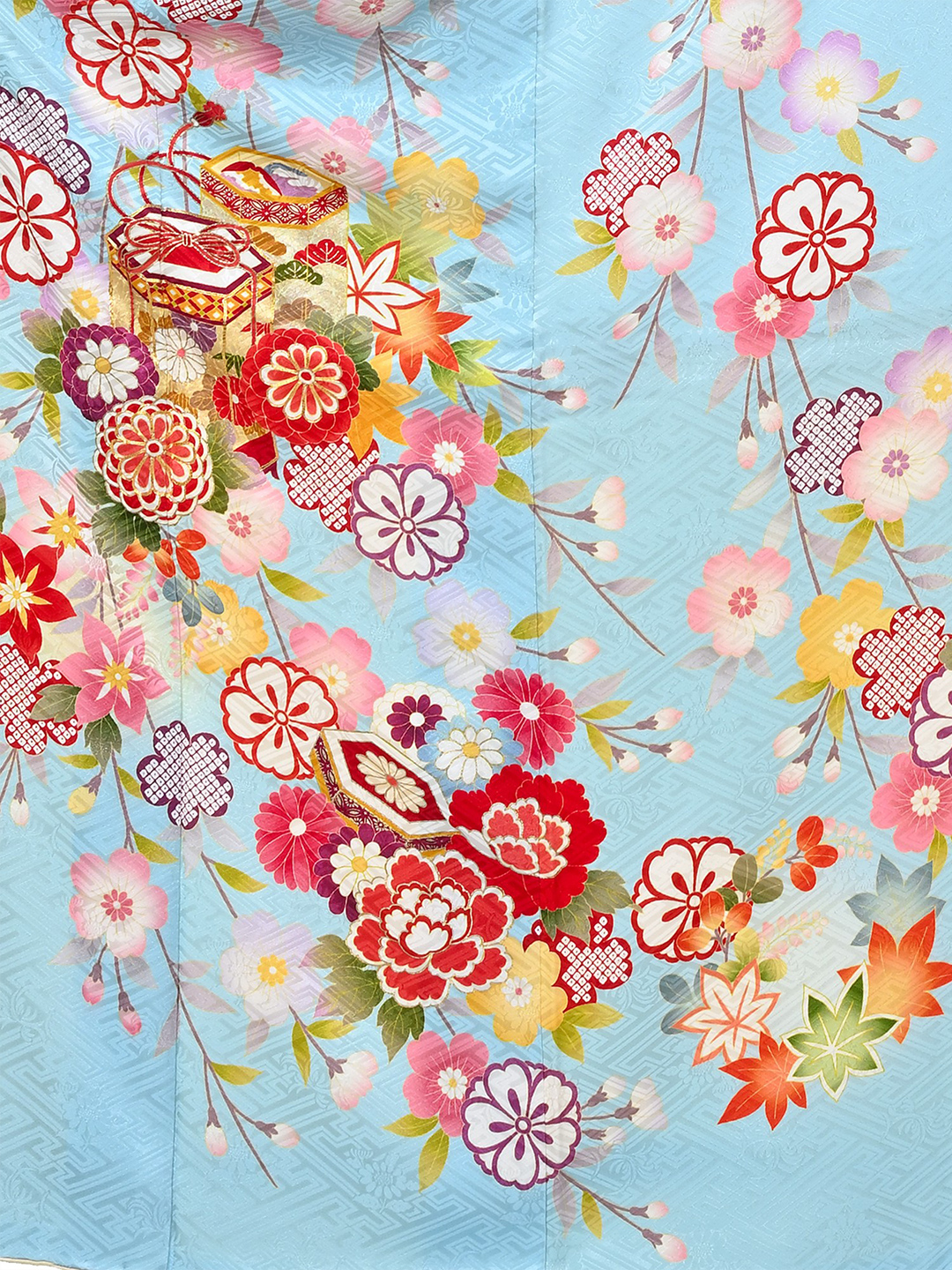 【M-68】 水色枝垂れ桜